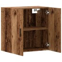 Veggskap gammelt tre 60x31x60 cm konstruert tre 8721158445476