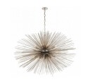 Strada takpendel oval Burnished Silver Leaf