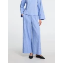 Selected Slfcoria Hw Wide Pant B - Blue - 34