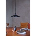Taklampe Larsen Futura Pendel Matt Sort/Hvit Ø30