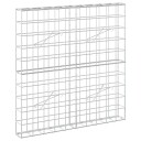vidaXL Gabion med 3,5 mm tråd og 10x10 cm nett 100x10x100 cm