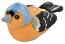 Wild Republic Kosedyr med fuglelyd   16 cm   Bokfink