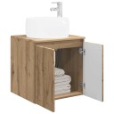  Vegghengt vaskeservant Artisan eik 49,5 x 44,5 x 66 cm