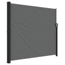  Uttrekkbar sidemarkise 180x600 cm antrasitt 4004548