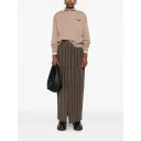 Brunello Cucinelli Dame Strikkevarer Brun L,