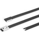 Hellermann Tyton 111 00297 Metallbånd bredde: 7.9 mm 50 pakning 681 mm Installasjonsmaterial