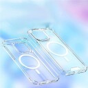 Wozinsky Clear Corner MagSafe Deksel for Samsung Galaxy S25 Gjennomsiktig