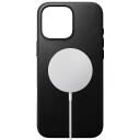 Nomad Tradisjonelt Lærdeksel til iPhone 16 Pro Max - Svart, MagSafe Kompatibel