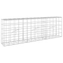 vidaXL Gabion med 5 mm tråd og 10x10 cm mesh 150x20x50 cm