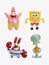 SvampeBob Firkant Figursett 4 stk 6 cm