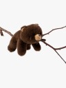 Teddykompaniet Liggande Björn Brun   Brown   28 CM