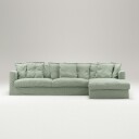 Decotique Le Grand Air 3 seter Sofa Divan Høyre   Hjørnesofaer & Divansofaer Lin Green Pear   300827 227826 227827