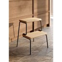 Woud - Slalom Step Stool Oak/Black