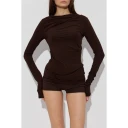 Entire Studios Dame Topper Brun XS,