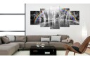 Bilde Rainbow On Grays 100x50 Artgeist sp. z o. o.