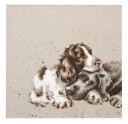 Wrendale servietter Dog Growing Old Together luns