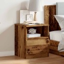  Nattbord gammelt tre 40x40x50 cm konstruert tre 8721158438713