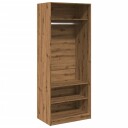  Garderobe artisan eik 80x50x200 cm konstruert tre 8721158340467