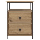  Nattbord artisan eik 44x45x60 cm konstruert tre