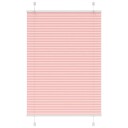  plisségardin Rosa 85x100 cm Stoff Bredde 84,4 Polyester
