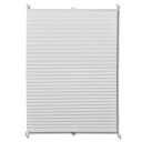 vidaXL Plissegardiner 50x150cm Hvit