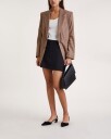 Filippa K Short Tailored Skirt   Black   38