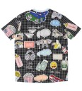 Fendi Kids T skjorte   Svart Rutet m. Trykk   Fendi   6 år 116   T skjorte
