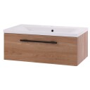 Linn Bad Ingrid D45 Servantskap med 1 Skuff Eik / 100cm