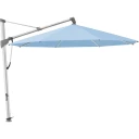 Glatz Sombrano S+ fritthengende parasoll 400 cm anodisert aluminium Kat.5 515 Cloud
