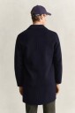 Gant Handstitched Wool/Cashmere Top Coat Evening Blue