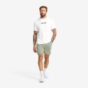 Revolutionrace Herre Overdeler T skjorter Direction Active T shirt Herre White S