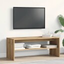  TV-benk artisan eik 100x40x40 cm konstruert tre 8721158717788