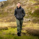 RevolutionRace Herre > Overdeler > Fleece & midlayers Wander Pro Wool Hoodie Herre Anthracite Størrelse:XL