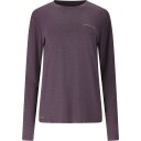 Endurance Alvaly W Melange L/S Tee   Purple   38