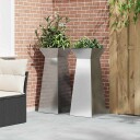 Plantehylle Galvanisert stål 40 x 40 x 101 cm Holdbar Plantehylle