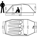 Nordisk Oppland 4 PU Tent
