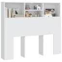 vidaXL Sengegavlskap hvit 120x19x103,5 cm