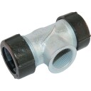 Rørkobling T-stykke 1/2" Galvanisert
