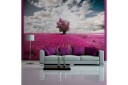 Fototapet Magenta Meadow 200x154 - Artgeist sp. z o. o.
