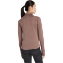 New Balance Athletics Heat Grid Half Zip Treningstrøye Dame Brun XL