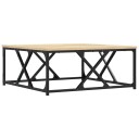 vidaXL Salongbord sonoma eik 70x70x30 cm konstruert tre