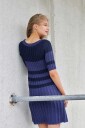 FIONA BLUE kjole