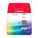 Canon Blekk Farge Cli-36 Twin Pack
