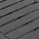 vidaXL Hagebord antrasitt 78x55x38 cm plast