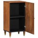  Serviesskap med hylle Brun 40 x 33 x 75 cm Massiv mango tre