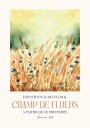 Champ De Fleurs Plakat Plakat / 21x30cm