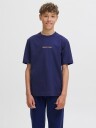 Jack & Jones Jornorrebro Emb Tee Ss Cn Noos Jnr Navy 152