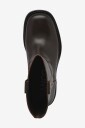 Bianco   Boots Biamary Mid Pull On Boot Pull Up Leather   Brun