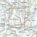 Calazo förlag Høyfjellskart Sogndal: Togga og Frudalshesten 1:25.000 OneSize, NoColour