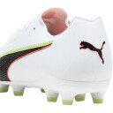 PUMA King 20 Match FG/AG Fotballsko Barn Hvit 35
